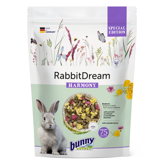 Bunny Sogno per Conigli Special Edition Harmony 1,5kg mangime complementare NEW
